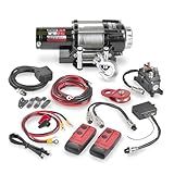 Warrior Winches Guincho Elétrico Ninja 1 1 Kg 12v Com Cabo De Aço  Ideal Para Barcos  Quadriciclos  Trailers E Aventuras Off Road  Controles Sem Fio