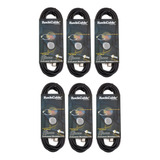Warwick Rockcable Rcl30356 D6 Cabo Xlr Microfone 6m Kit 6 Pç
