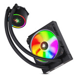 Water Cooler 120mm 1 Fan Rgb Para Cpu Processador Intel Amd