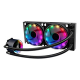 Water Cooler Argb 2 fan Gamemax Ice Chill 240  contr Remoto Led Rgb