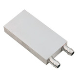 Water Cooler Block Aluminio 80x40x12mm Dissipador De Calor