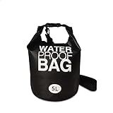 Waterproof Bag 5L Bolsa Saco Lona De PVC Impermeável à Prova D água Flutuante Multiuso Praia  Cachoeiras  Camping  Trekking  Dias De Chuva