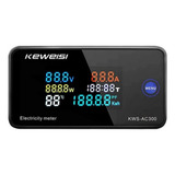 Wattimetro 110 220v Ac Amperímetro Digital 100a Tensão Temp  110v 220v