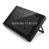 Waveshare Tela Touch Lcd 7 Polegadas   Suporte Case Preto 1024x600 Capacitivo P  Raspberry Pi