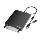 Wbacon Unidade De Disquete USB  Leitor De Disquete Externo De 9 Cm Para PC  Laptop E Computadores De Mesa  Compatível Com Windows 10 8 7 2000 XP