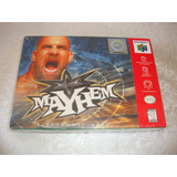 Wcw Mayhem Americano Lacrado Para Nintendo 64 N64
