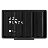 WD BLACK 8 TB D10 Game Drive   Disco Rígido Externo Portátil Compatível Com Playstation  Xbox  PC E Mac   WDBA3P0080HBK NESN
