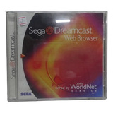 Web Browser Sega Dreamcast Original World Net