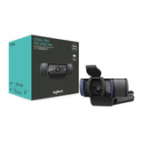 Web Cam Usb Full Hd 1080p C920s C mic Hd Pro Preto Logitech
