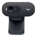 Webcam 1.0mp Logitech Resolução Hd 720p Com Reduçao De Ruido