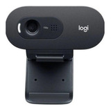 Webcam 1.0mp Logitech Resolução Hd 720p