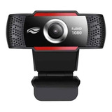 Webcam C3tech - Câmera Full Hd 1080p Wb-100bk Preto