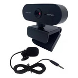 Webcam Full Hd 1080p Usb Mini Câmera Computador C Microfone
