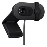 Webcam Full Hd Logitech Brio 100 Grafite 1080 Usb 960 001586