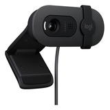 Webcam Full Hd Logitech Brio 100 Grafite