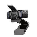 Webcam Full HD Logitech C920s Com Microfone Embutido E Proteção De Privacidade Para Chamadas E Gravações Em Video Widescreen 1080p   Compatível Com Logitech Capture