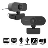 Webcam Hd 1080p Web Com Microfone
