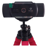 Webcam Kross Elegance Foco Automático 1080p Full Hd Com Trip