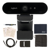 Webcam Logitech Brio Uhd 4k Tecnologia Rightlight 3 Hdr