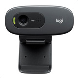 Webcam Logitech C270 Hd Com Microfone Embutido 720p 30 Fps