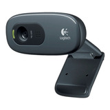 Webcam Logitech C270 Videochamadas Hd 720p