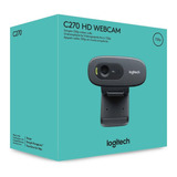 Webcam Logitech Full Hd C270 Com