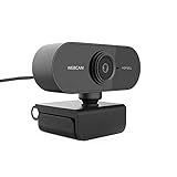 Webcam  Mini Câmera De Computador  USB  Full HD  1080P  Microfone Simples Integrado  Rotação Flexível  Laptops  Notebook  Desktop E Jogos