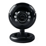 Webcam Multilaser Plug E Play 16mp Nightvision Preto Wc045
