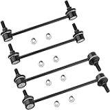 WEDOAUTO Kit De Suspensão De 4 Peças Dianteiro E Traseiro Kit De Elos De Barra Estabilizadora Para Hyundai Tucson 2005-2009- Para Kia Sportage 2005-2010 Substituir - K80510 K80511