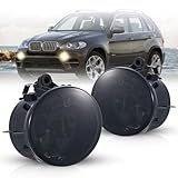 WEISIGAO Faróis De Neblina Compatíveis Com BMW X1 X2 X3 X4 F48 F39 F25 F26 Lâmpada De Halogêneo Sem Faróis Adaptáveis X5 X6 F15 F16 2011 2021 1 Par Lente De Fumaça