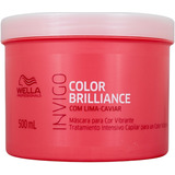 Wella Pro Invigo Color Brilliance - Máscara Capilar 500ml