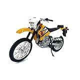 Welly Die Cast Motocicleta Amarela Suzuki DR Z400S Escala 1 18