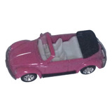 Welly Volkswagen Beetle Conversível Loose Rosa 1 60