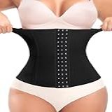 Werena Adulto Unissex Cinta Modeladora De Cintura- Espartilho Modelador Barriga- Corporal- Pós-Parto --2 Preto-2- Extra Grande-