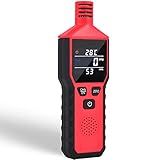 WESHLGD Detector De Vazamento De Gás  Detector De Vazamento De Gás Natural E Propano Portátil Com Visor LCD Colorido  Sensor De Gás Combustível 3 Em 1  Visor De Gás  Temperatura E Umidade  Para