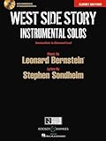 West Side Story Instrumental Solos Arranged For Clarinet In B Flat And Piano With A CD Of Piano Accompaniments