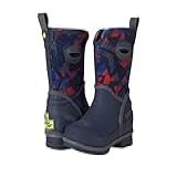 Western Chief Kids Graphix Neoprene Mid Boot Botinha Bota Chuva ToddlerLittle KidBig Kid Navy 1 Little Kid M