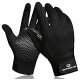 WESTWOOD FOX Luvas Térmicas De Inverno Para Ciclismo- Tela Sensível Ao Toque- Ligeiramente à Prova D-água- Antiderrapante- à Prova De Vento- Luvas Masculinas- Presentes Para Homens- Mulheres- Esqui