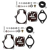 WFLNHB Kit De Reparo De Carburador Com Substituição De Flutuador Para Johnson Evinrude 396701 18 20 25 28 30 35 40 45 48 50 55 60 65 70 75hp