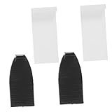 WHAMVOX 4 Pcs Peça De Arco De Violino Acessórios Para Arco Viola Substituições De Pontas De Arco Almofada De Arco De Violino Acessórios Para Viola Substituir Instrumento De Cordas Plástico