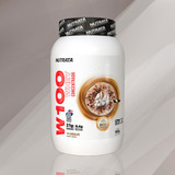 Whey Concentrado W100 Nutrata Chocolate Com Coco 900g Sabor Chococola C Coco