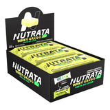 Whey Grego Bar (caixa 12 Unidades) - Nutrata Barra Proteina Sabor Torta De Limão