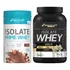 Whey Isolate Prime 900g + Isolate Whey Gold 900g Bodyaction Sabor Chocolate-baunilha