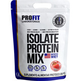 Whey Isolate Protein Mix Refil 1 8kg Profit Labs Sabor Morango