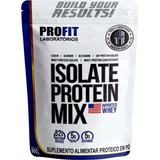 Whey Isolate Protein Mix Refil 900g Profit Sabor Morango