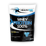 Whey Protein 100% Refil (900g) - Health Time Sabor Morango