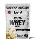 Whey Protein 100 Concentrado Refil 1kg Sabor Sorvete De Baunilha Ftw