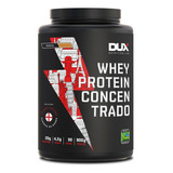 Whey Protein Concentrado Sabores Do Mundo Dux Nutrition 900g Sabor Banofee
