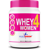 Whey Protein Feminina 4 Women 908g   Sabor Morango   Fórmula Exclusiva Com Colágeno Hidrolisado  Mix De Vitaminas E Minerais