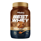 Whey Protein Gourmet Best Whey (900g) Atlhetica Nutrition Sabor Dulce De Leche Premium
